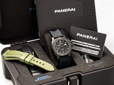 panerai carbotech box and papers|Panerai carbotech review.